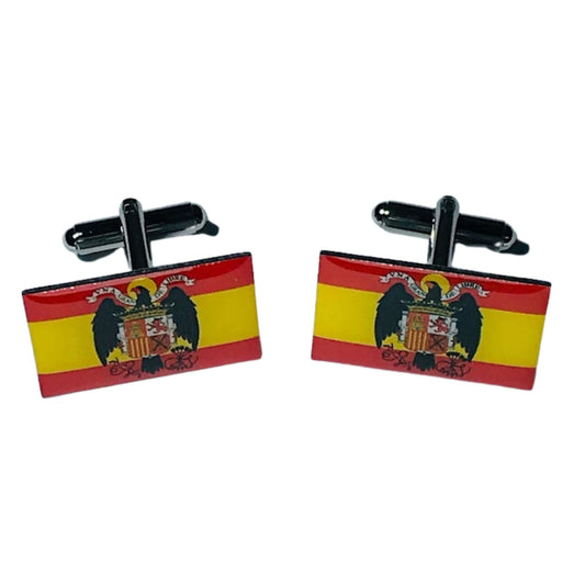 Cufflinks - Spanish Flag Eagle of San Juan - Spain