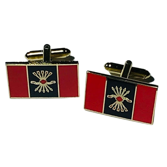 Cufflinks - Falangism Flag (Faith of Las Jons) - Spain