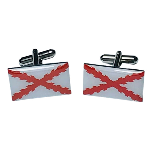 Cufflinks - Flag of Burgundy - Spain