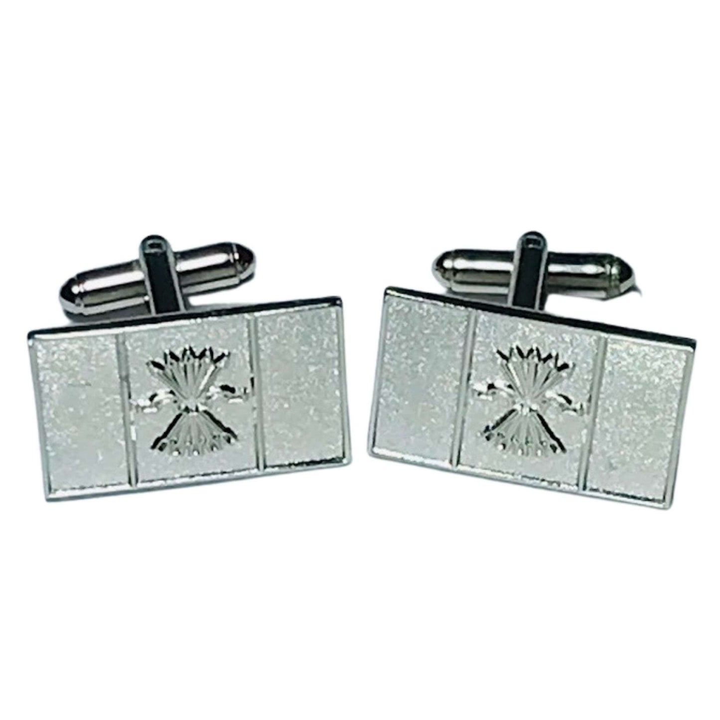 Silver Color Cufflinks - Falangism (Faith of Las Jons) - Spain