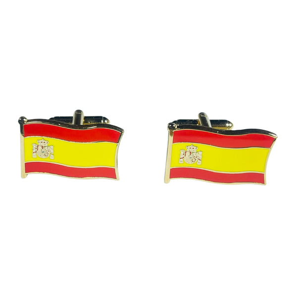 Gemelos - Bandera y Escudo de España