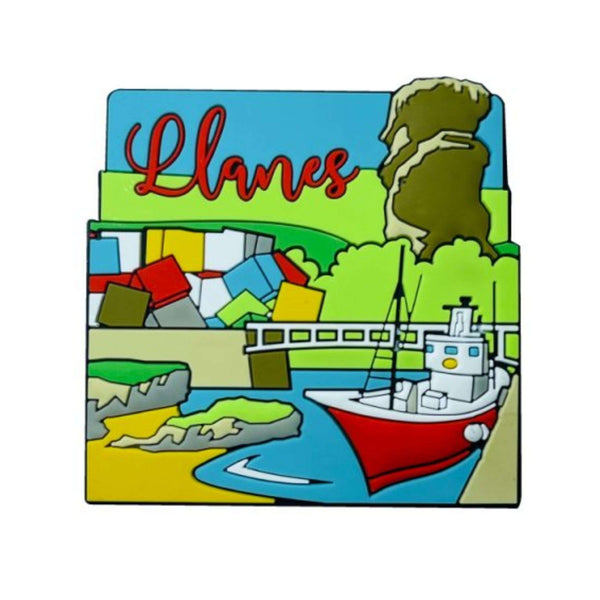 PVC Magnet - Llanes Cubes Tourism Asturias – M092