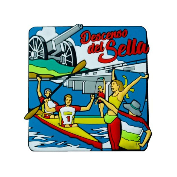 PVC Magnet - Sella descent Canoes Asturias – M097
