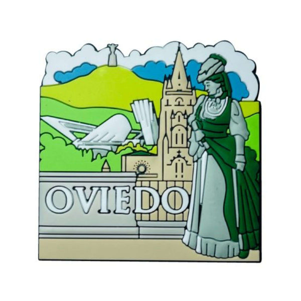 Aimant PVC - Cathédrale d'Oviedo La Regenta Asturias – M096