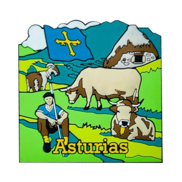 Pvc Magnet - Pastor Asturias Mountains – M084