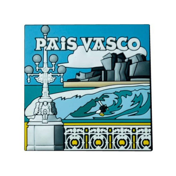 Pvc Magnet - Zarautz Beach Surf Tourism Basque Country – M133
