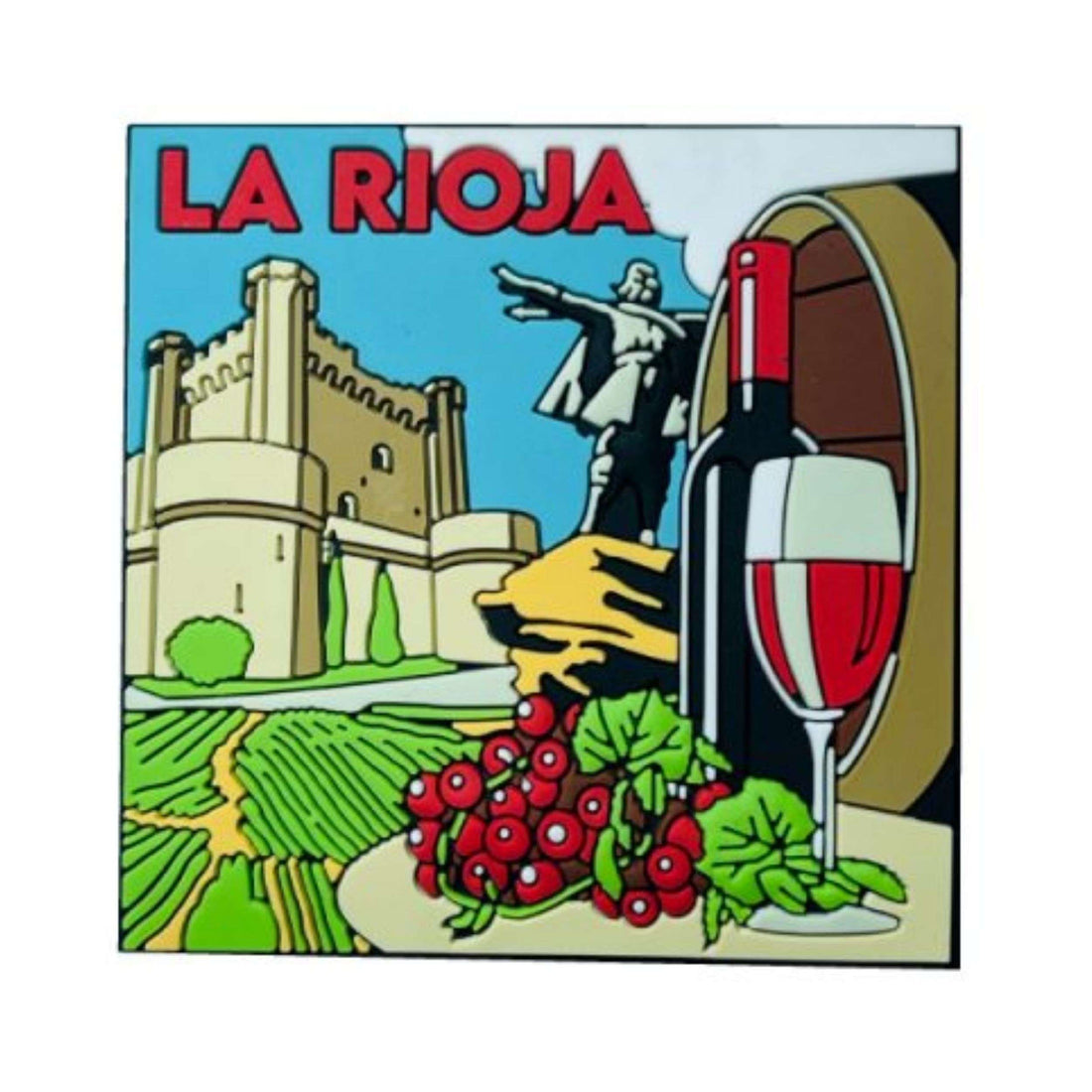 Iman Pvc - Viñedos La Rioja España – M124