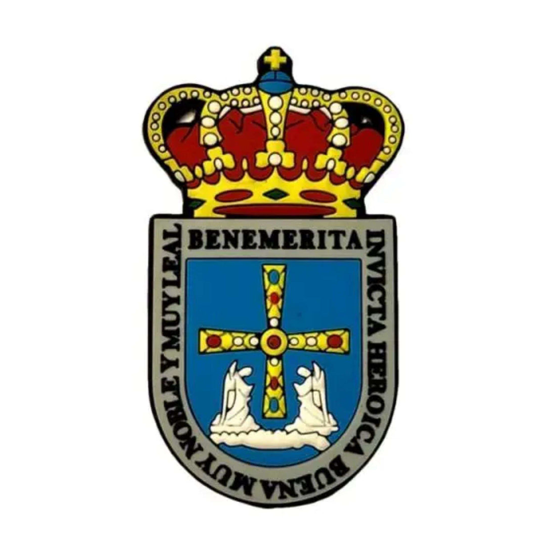 PVC-Magnet – Wappen Oviedo Asturien – M040