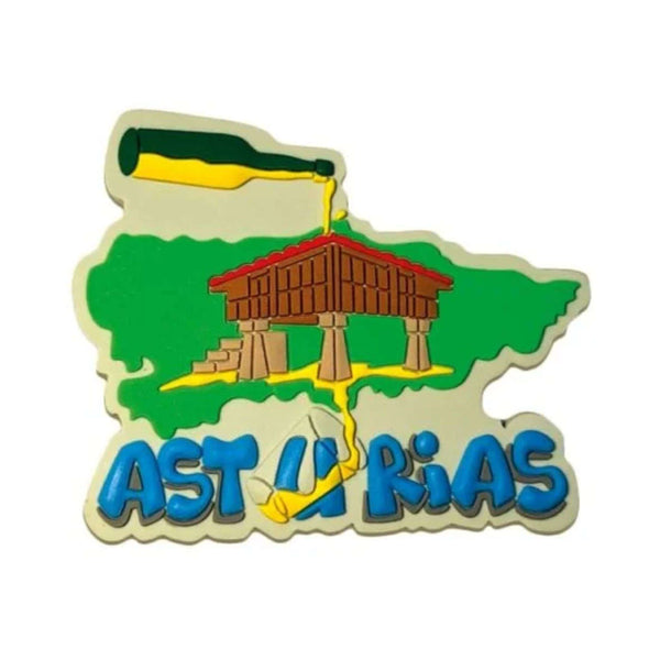 Iman Pvc – Mapa Hórreo Sidra Asturias – M033