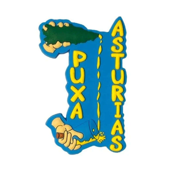 Aimant PVC – Carte Sidra Puxa Asturies – M026