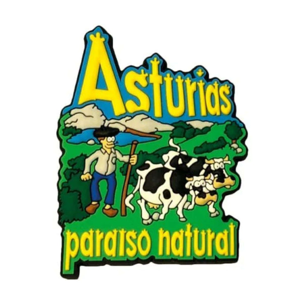 Aimant Pvc – Pastor Paraiso Naturel Asturies – M034