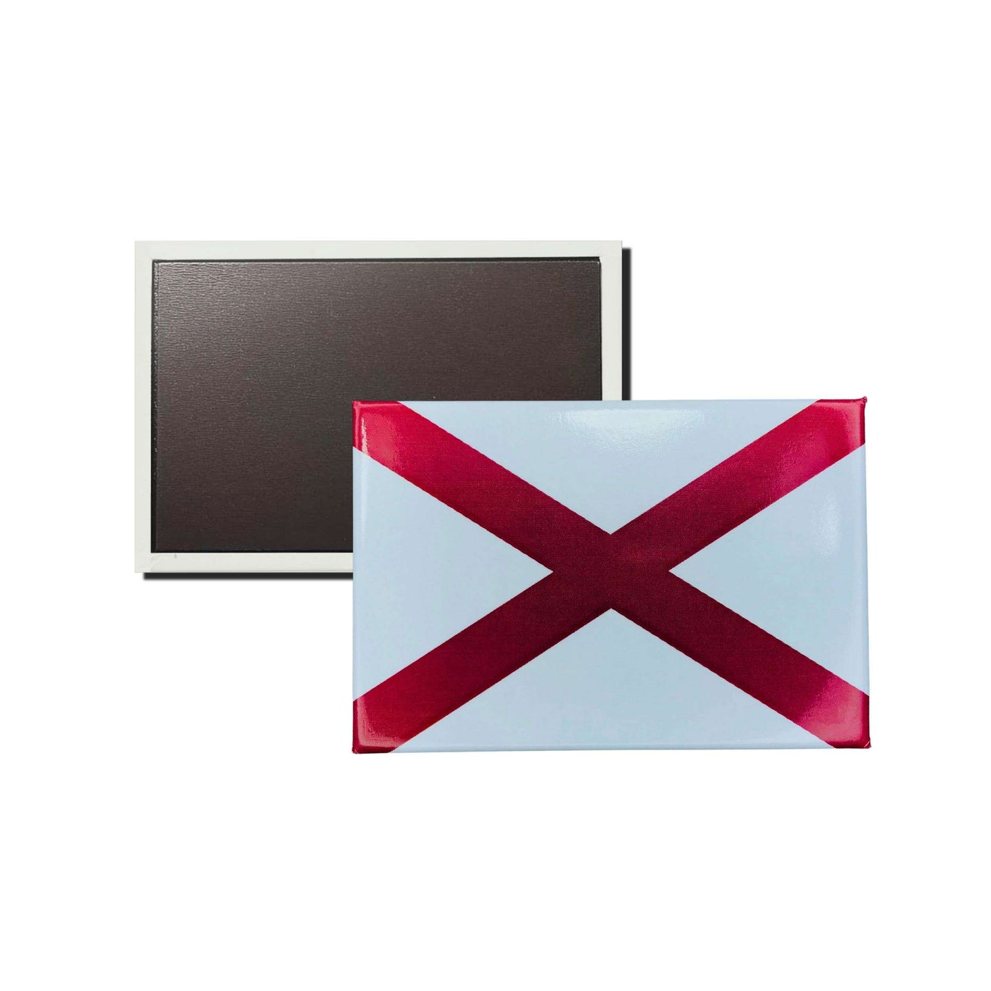 Iman Rectangular Horizontal Bandera Estado Alabama Usa