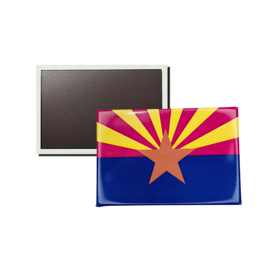 Iman Rectangular Horizontal Bandera Estado Arizona Usa