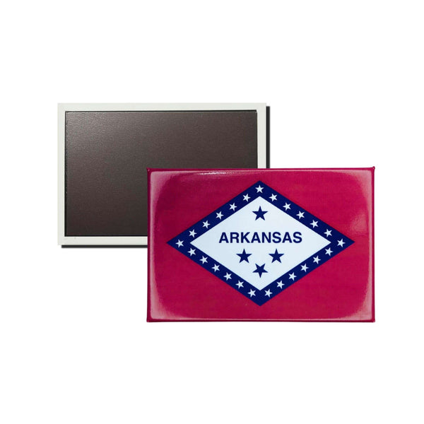 Imán Horizontal - Bandera Estado Arkansas - USA