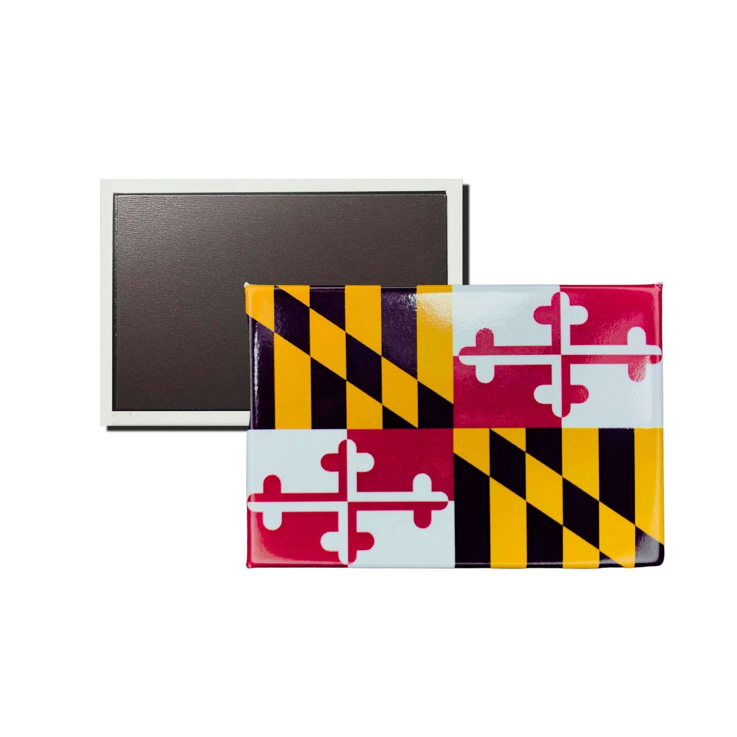 Iman Rectangular Horizontal Bandera Estado Maryland Usa