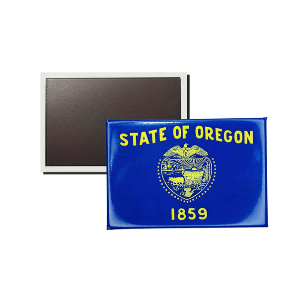 Horizontal Magnet - Oregon State Flag - USA