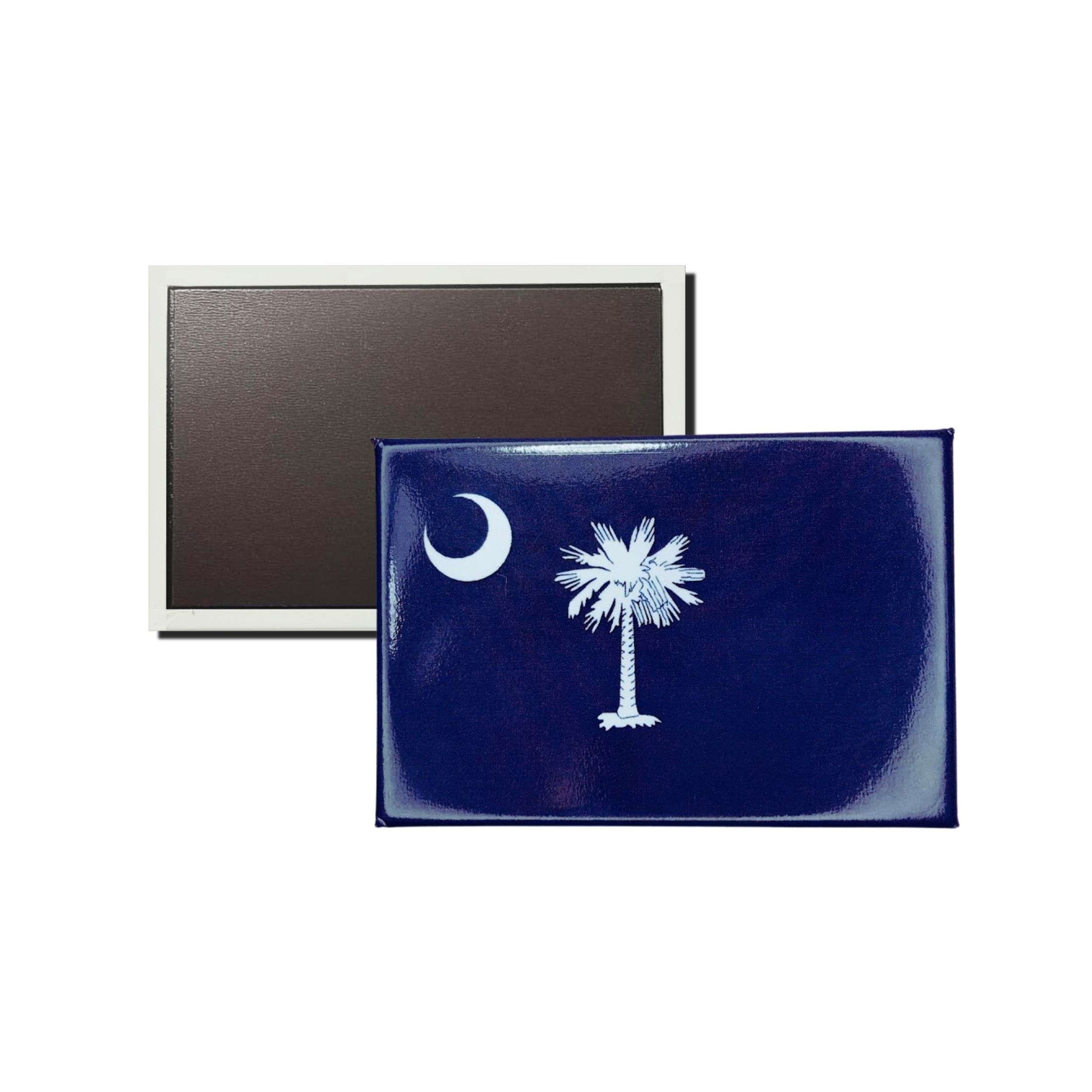 Iman Rectangular Horizontal Bandera Estado South Carolina Usa