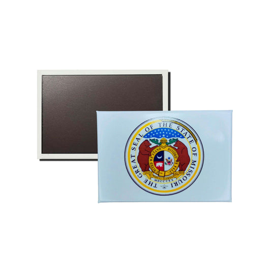 Iman Rectangular Horizontal Escudo Estado Missouri Usa