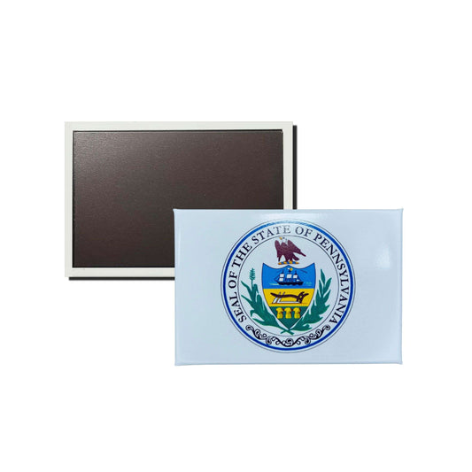 Iman Rectangular Horizontal Escudo Estado Pennsylvania Usa