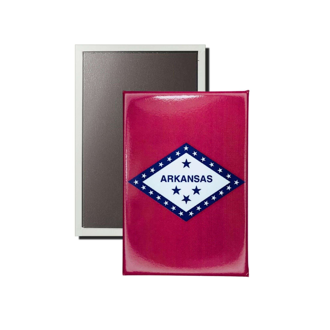 Vertikaler Magnet – Flagge des US-Bundesstaates Arkansas