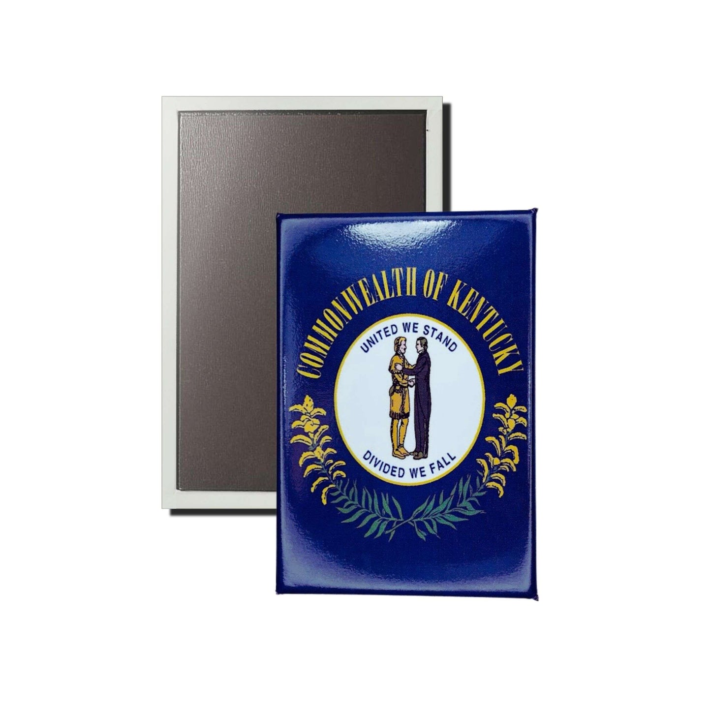 Iman Rectangular Vertical Bandera Estado Kentucky Usa