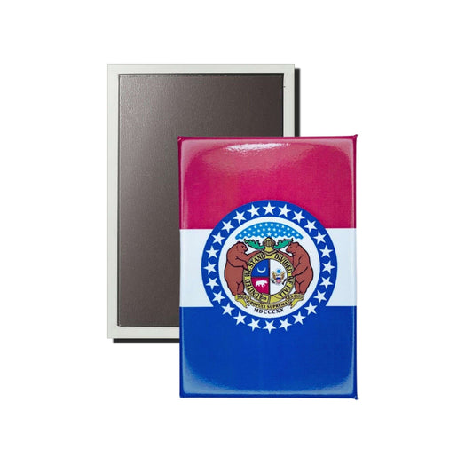 Iman Rectangular Vertical Bandera Estado Missouri Usa