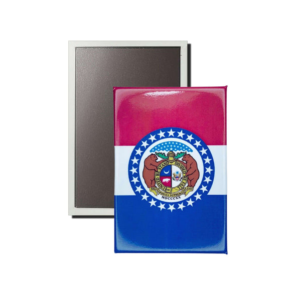 Imán Vertical - Bandera Estado Missouri - USA