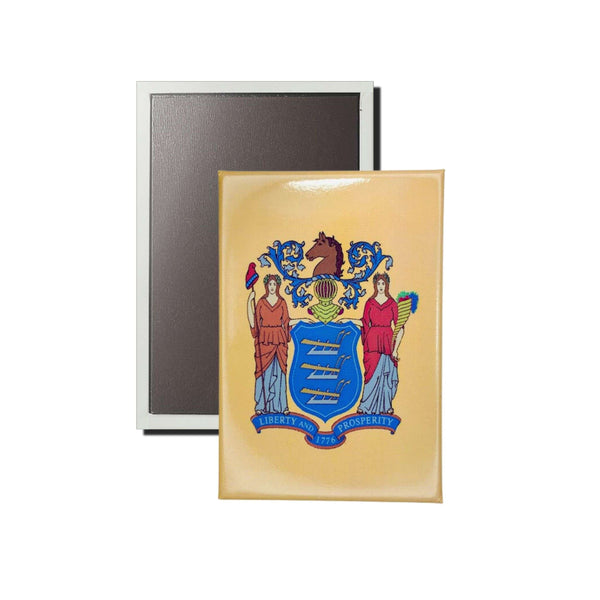 Imán Vertical - Bandera Estado New Jersey - USA