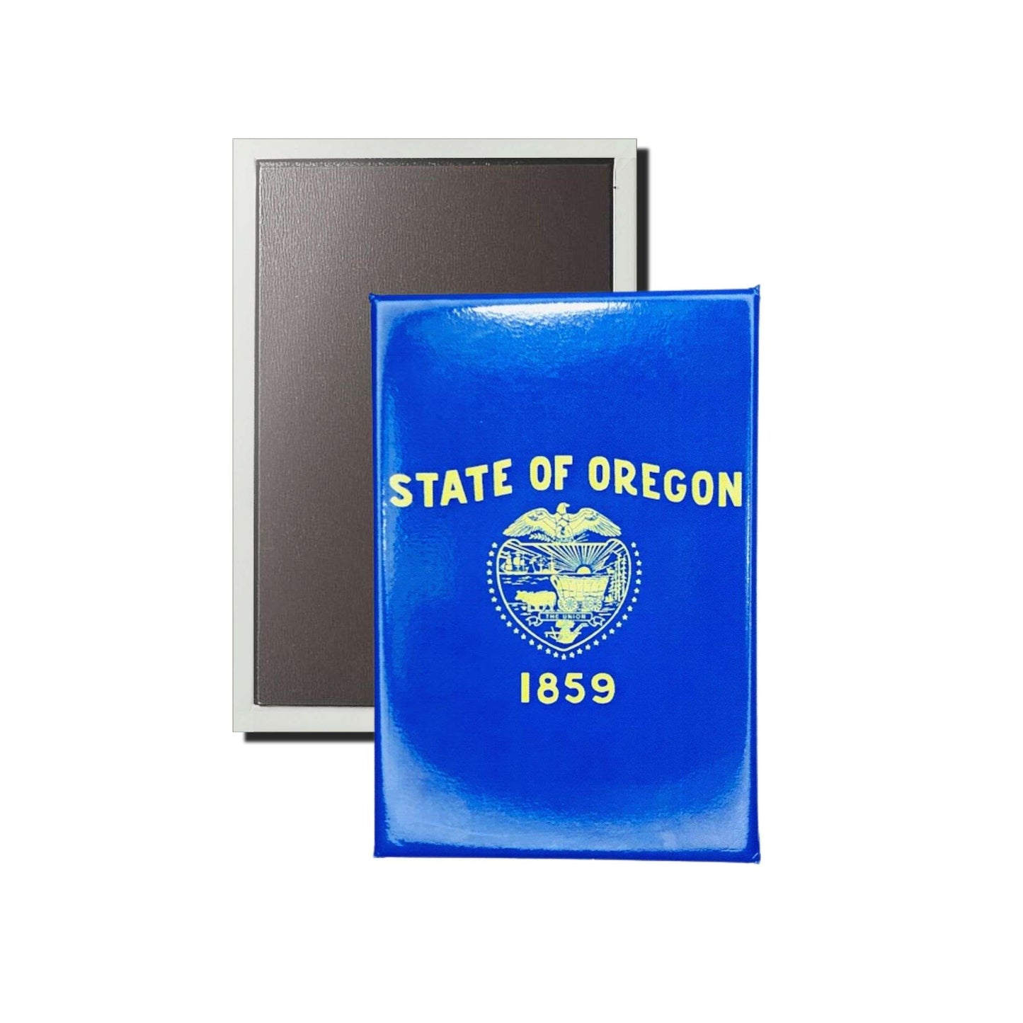 Iman Rectangular Vertical Bandera Estado Oregon Usa