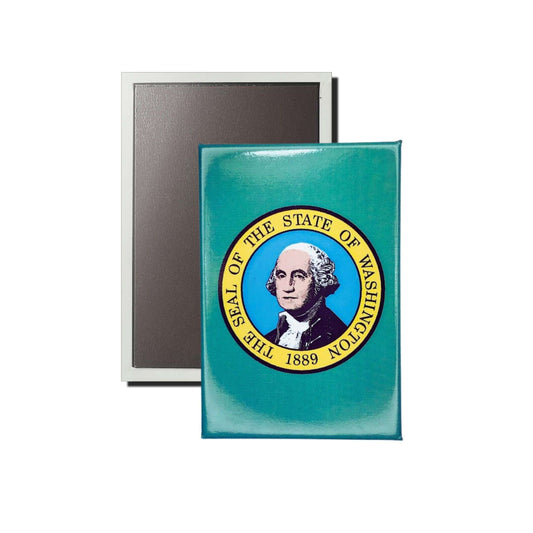 Iman Rectangular Vertical Bandera Estado Washington Usa