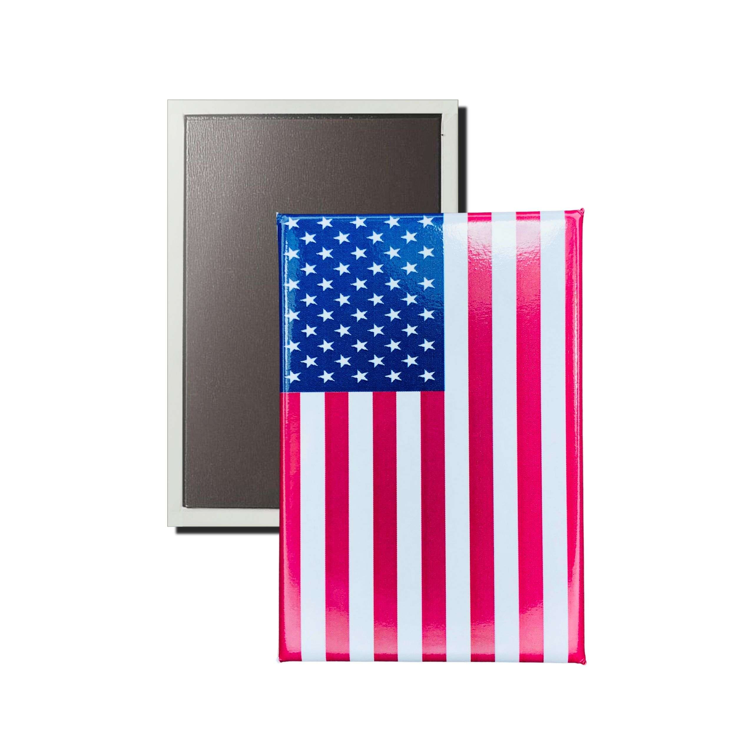 Iman Rectangular Vertical Bandera United States Usa