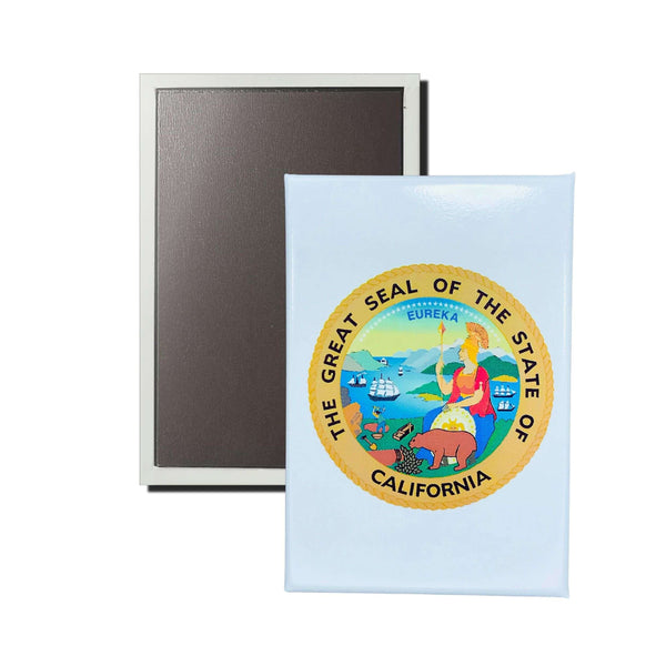 Vertikaler Magnet – Staatswappen von Kalifornien – USA