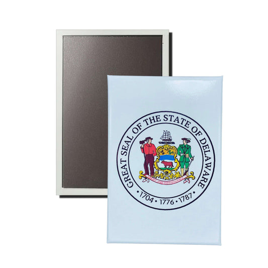 Iman Rectangular Vertical Escudo Estado Delaware Usa