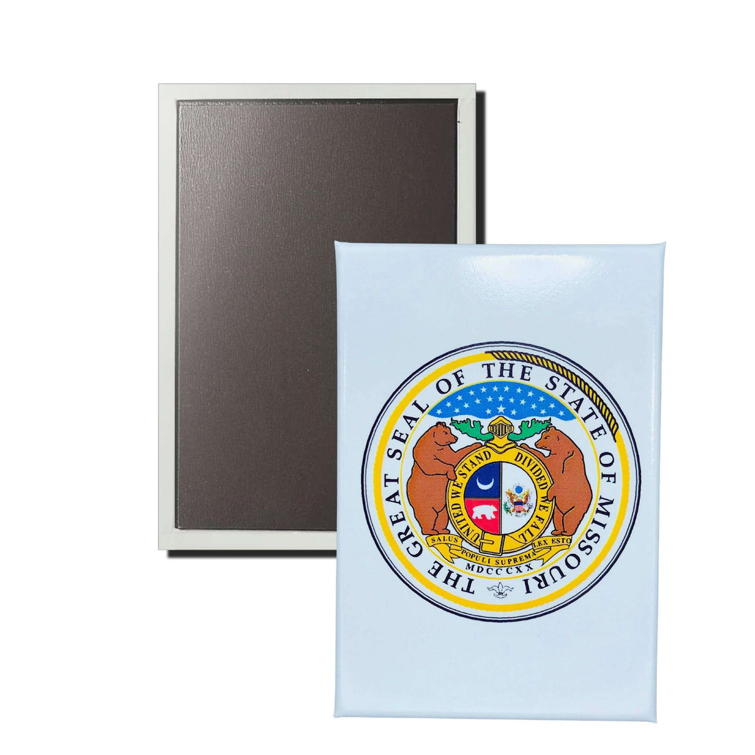 Vertikaler Magnet – Staatssiegel von Missouri – USA