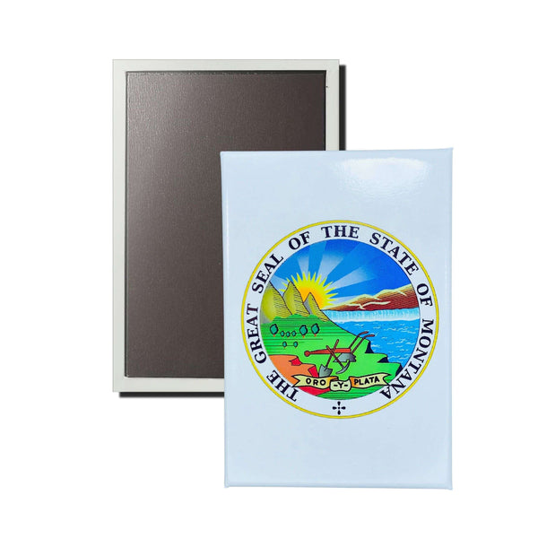 Vertikaler Magnet – Staatswappen Montana – USA