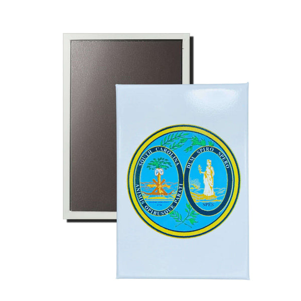 Vertikaler Magnet – Staatswappen von South Carolina – USA