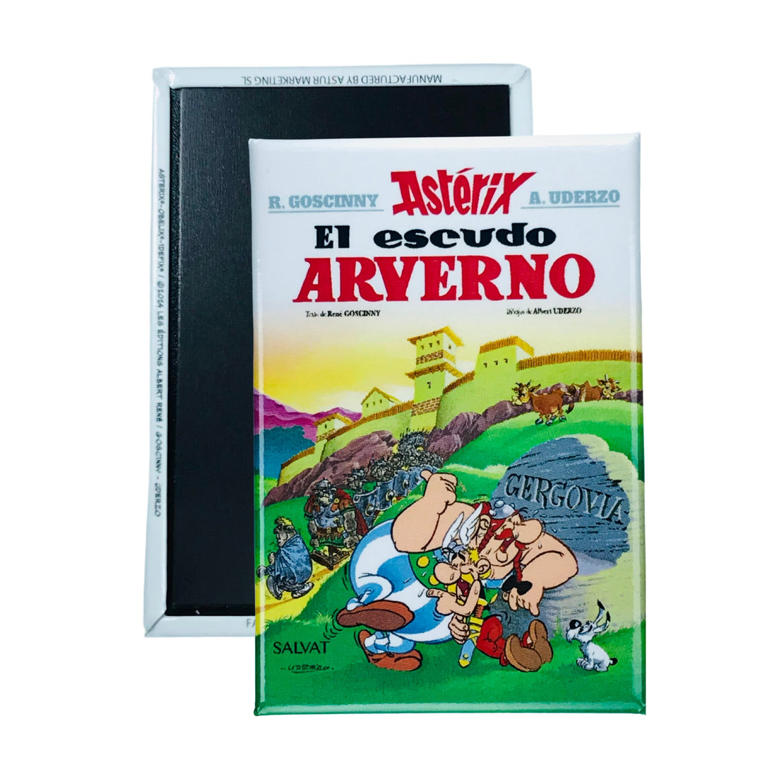 Magnet © 11 - Astérix - Le Bouclier d'Arverne - Couverture Bande Dessinée - Espagnol - A#51