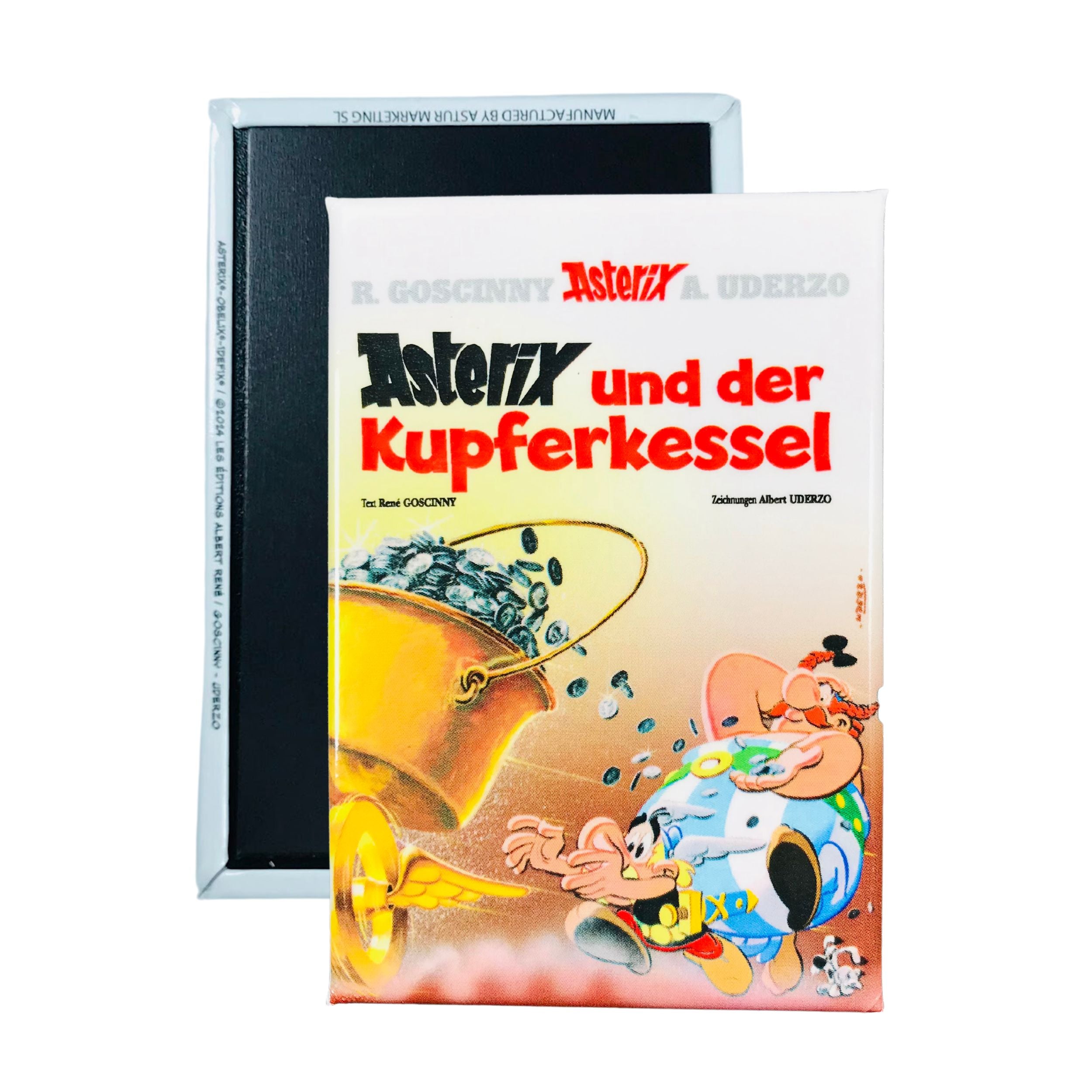 IMAN © 13 - Asterix und der Kupferkessel - Portada Comic - Alemán -  A#333