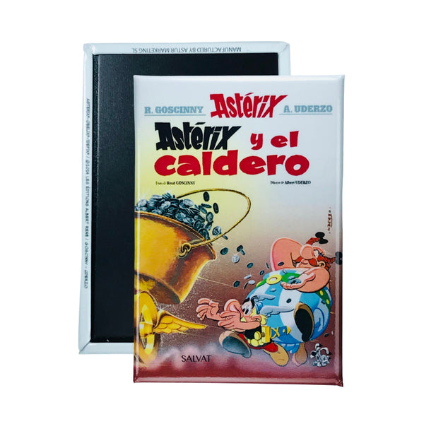 Magnet © 13 - Astérix et le chaudron - Couverture de bande dessinée - Espagnol - A#53