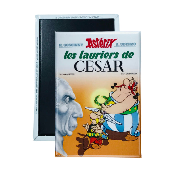 Iman © 18 - Asterix - Die Lorbeeren des Caesars - Comic-Cover - Französisch - A#18