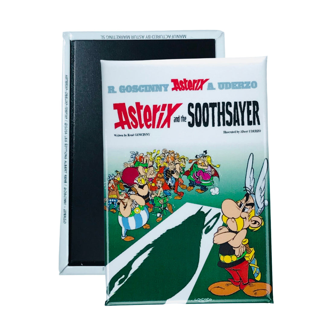 Iman © 19 - Asterix e a Vidente - Capa de Banda Desenhada - Inglês - A#99