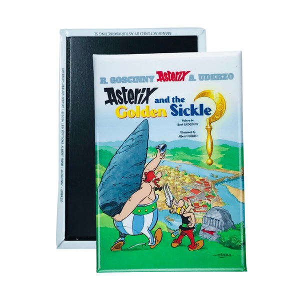 Iman © 2 - Asterix und die goldene Sichel - Comic-Cover - Englisch - A#82