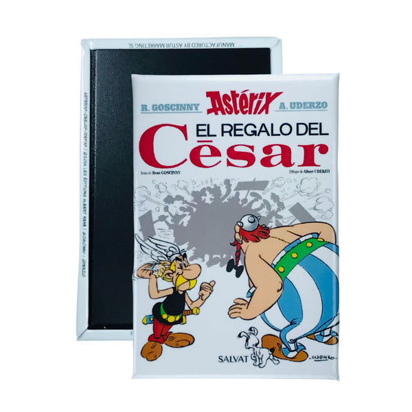 Magnet © 21 - Astérix - Cadeau de César - Couverture BD - Espagnol - A#61