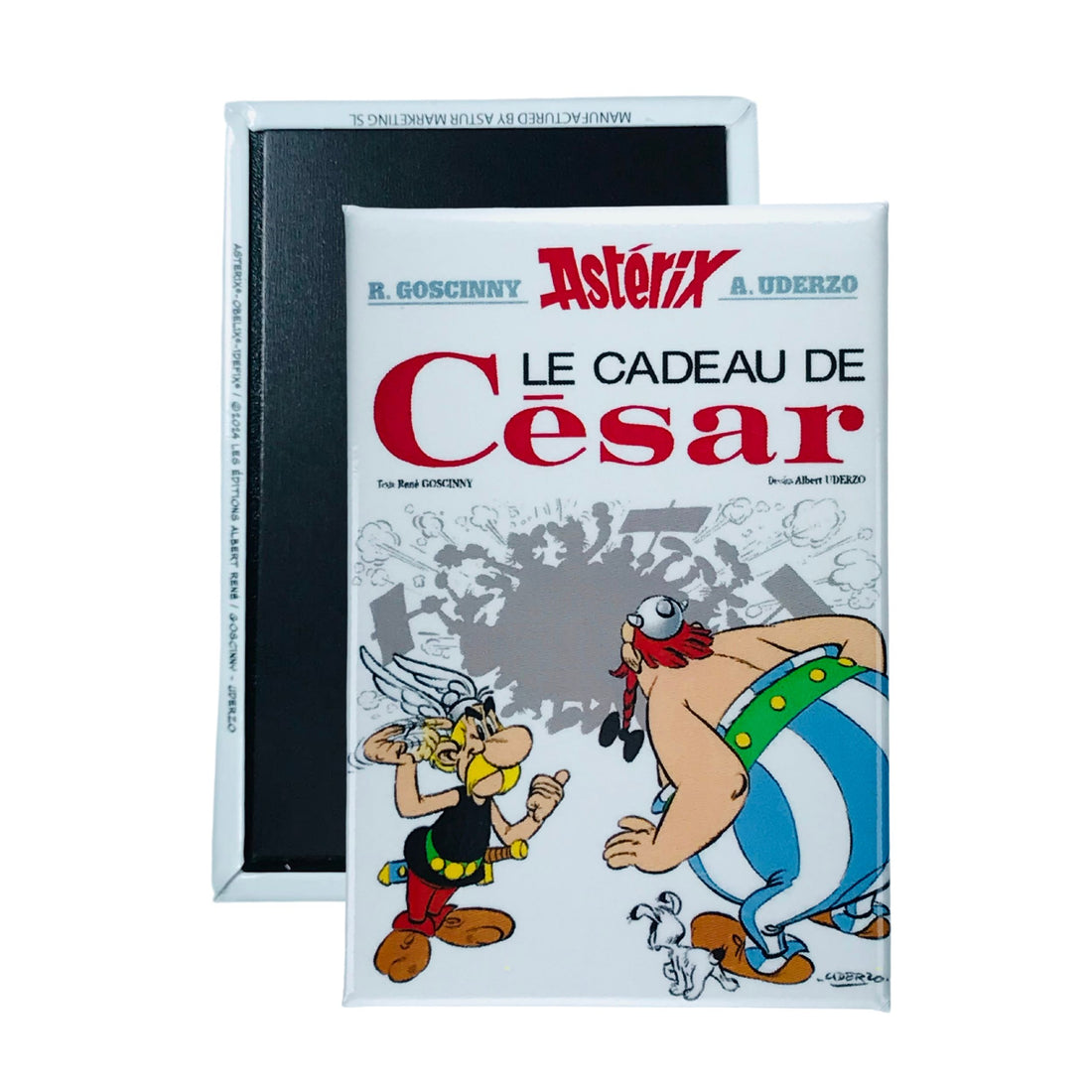 Iman © 21 - Astérix - Le Cadeau de César - Capa de Banda Desenhada - Francês - A#21