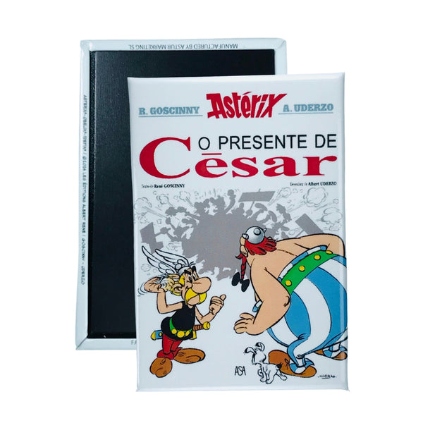 Magnet © 21 - Asterix - Das Geschenk des Kaisers - Comic-Cover - Portugiesisch - A#141