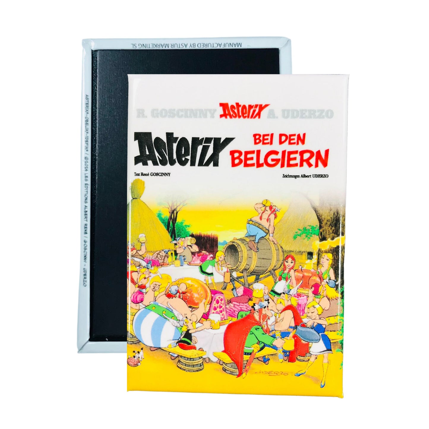 IMAN © 24 - Asterix bei den Belgiern - Portada Comic - Alemán - A#344