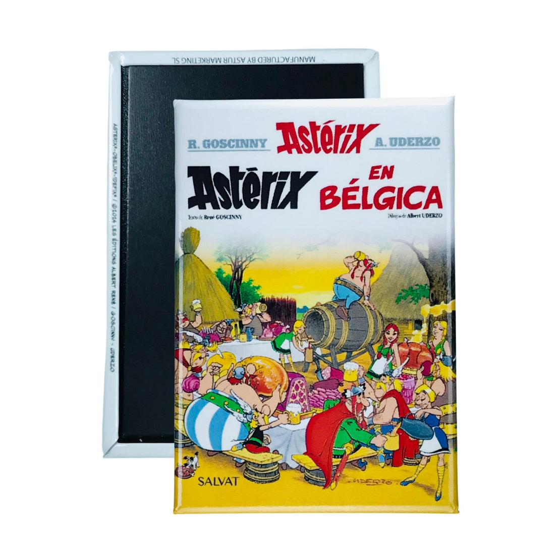 Magnet © 24 - Astérix en Belgique - Couverture BD - Espagnol - A#64