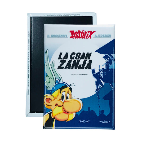 Magnet © 25 - Astérix - Le Grand Fossé - Couverture Bande Dessinée - Espagnol - A#65