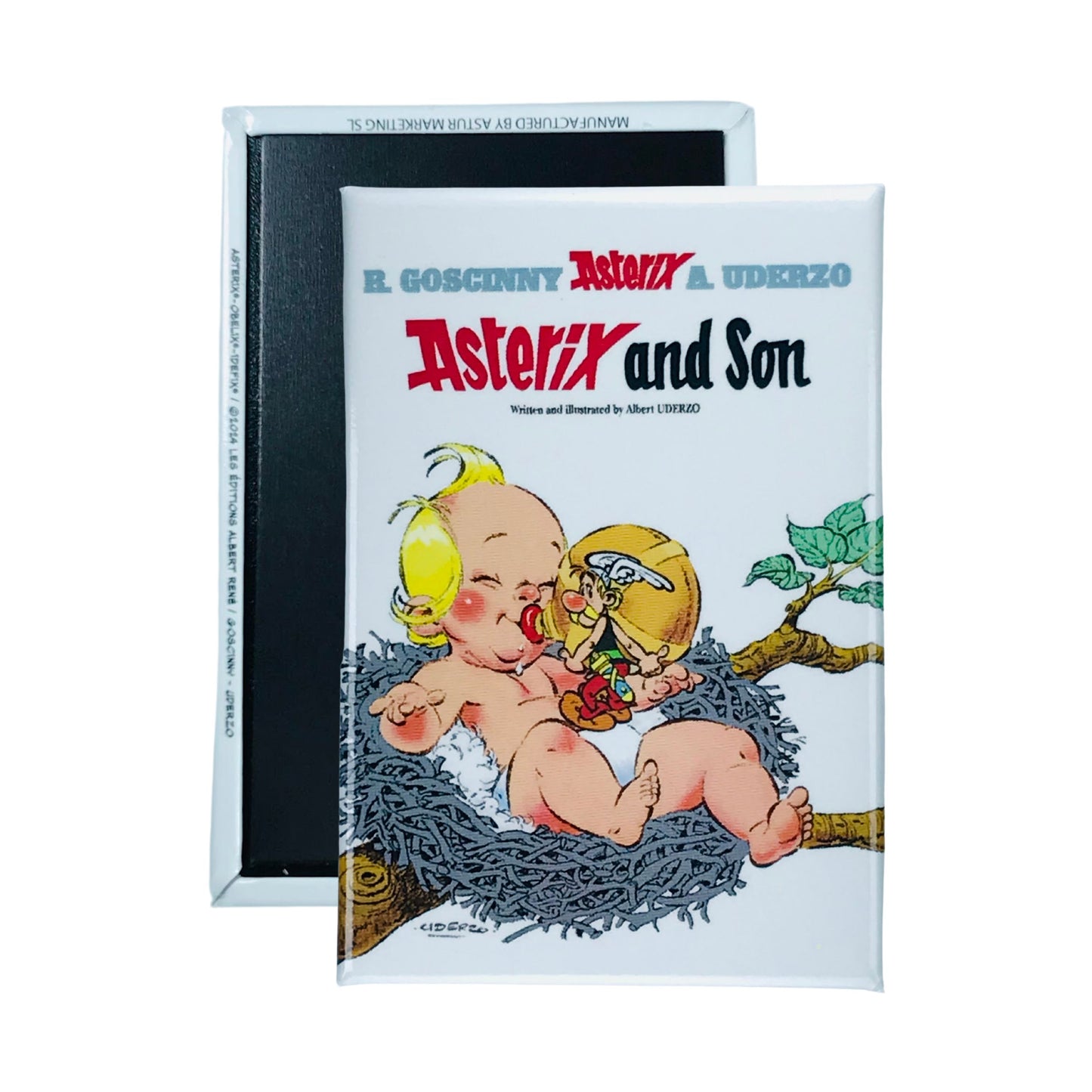 Iman © 27 Asterix And Son Portada Comic Ingles A107