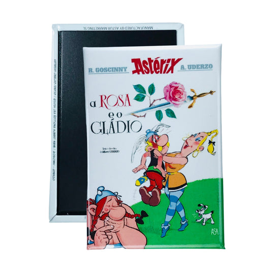 Iman © 29 Asterix A Rosa E O Gladio Portada Comic Portugues A149